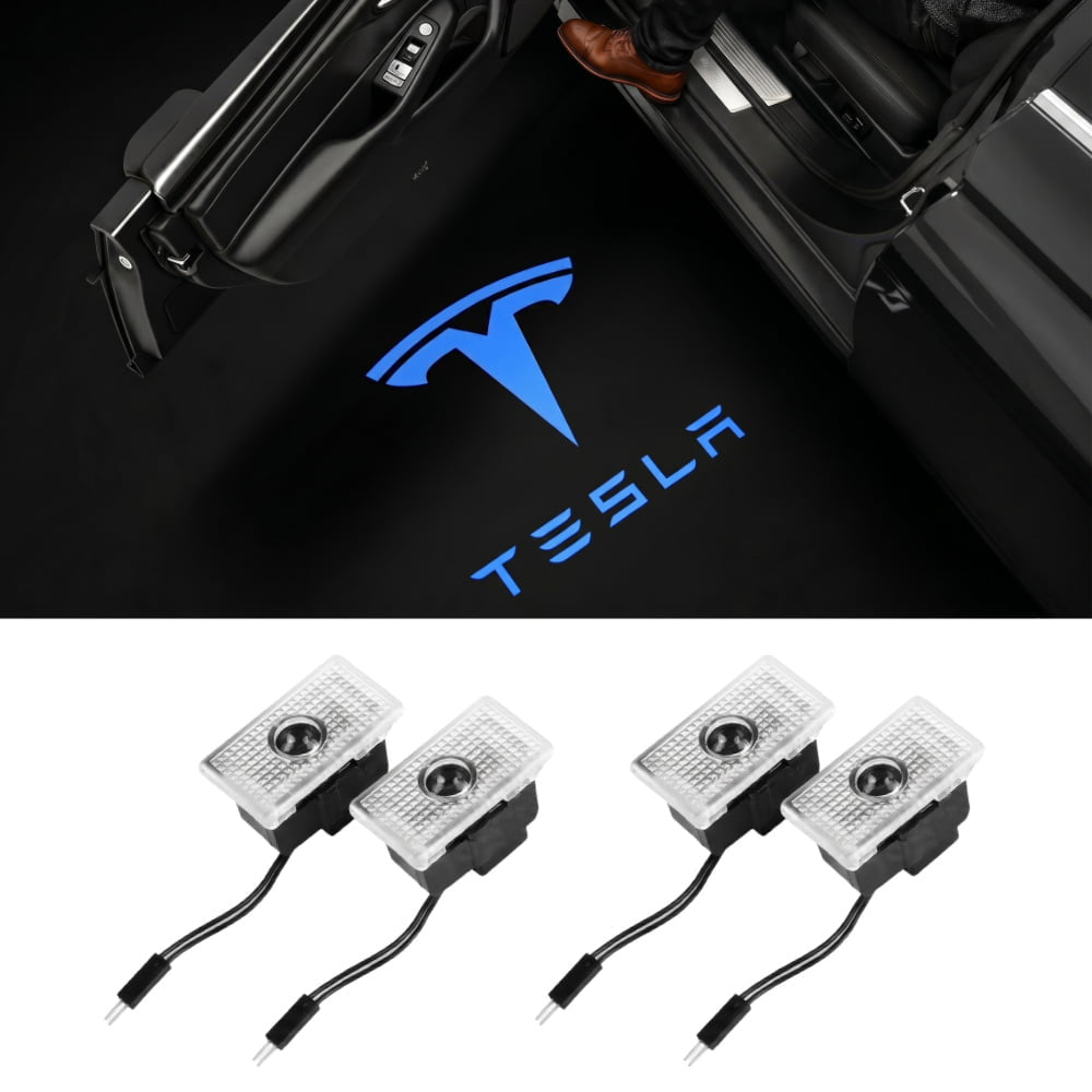 RGB 64-Color Puddle Lights for Model 3/Y/S/X | App Controlled 4 Pcs