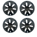 19" Machina 2.0 Wheels Covers for Model YL 2026+ | Seven-Spoke Style Matte Black