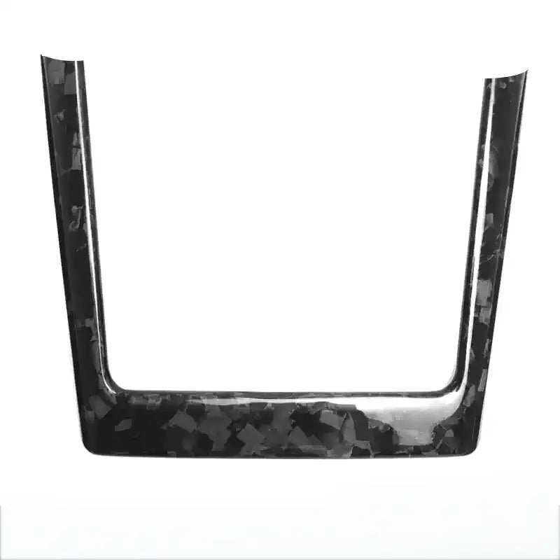 Real Dry Carbon Fiber Wireless Charging Frame for New Model Y & Model 3 Highland Model 3 Highland 2024+ & New Model Y 2025+ Glossy Forged
