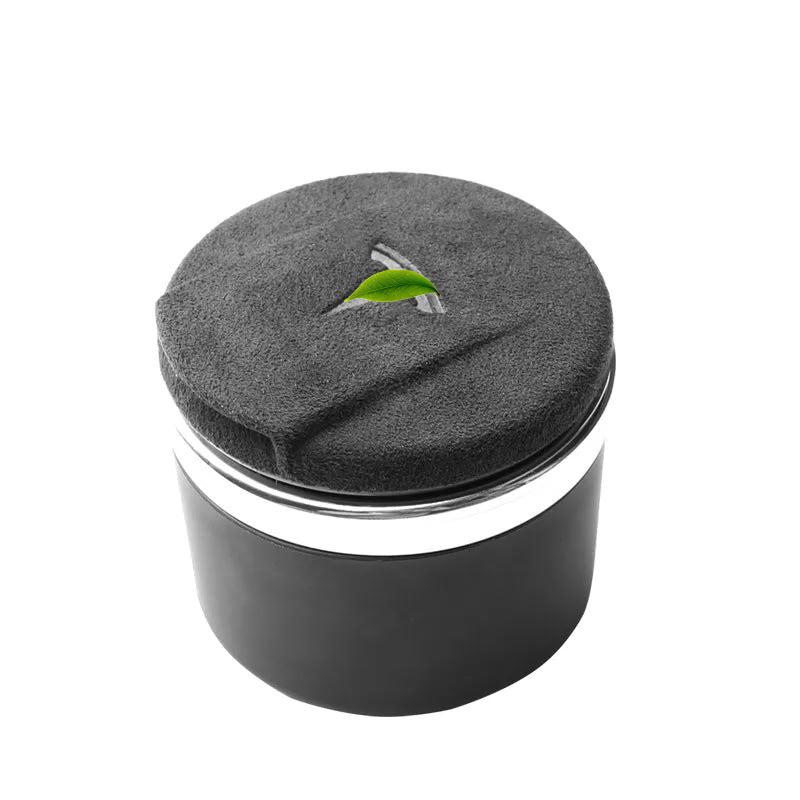 Cup Holder Suede Ashtray for Tesla Model 3/Y/S/X