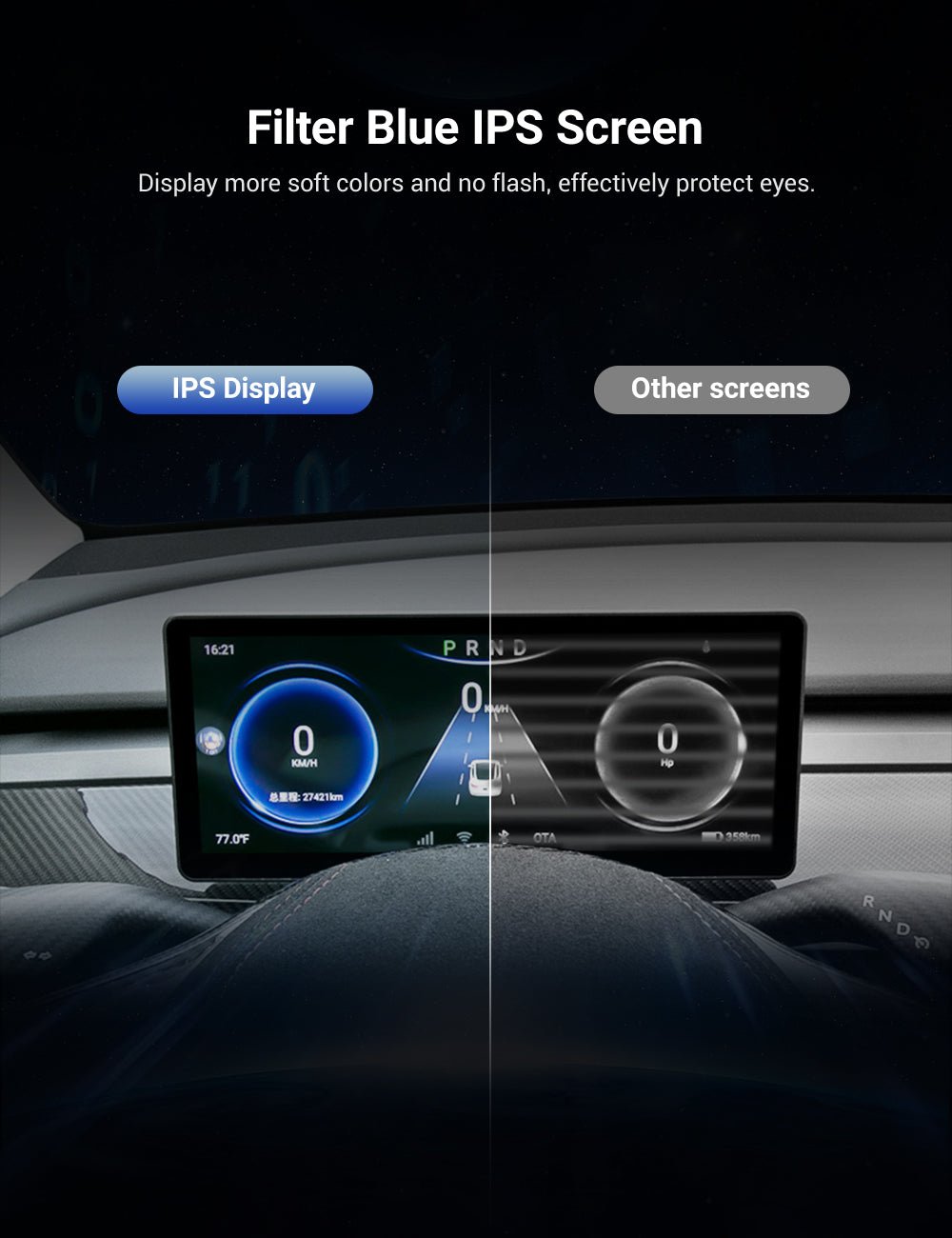 10.25‘’ Android 4G Tesla Model 3 / Y Display LCD Instrument Dashboard Screen - Teskay