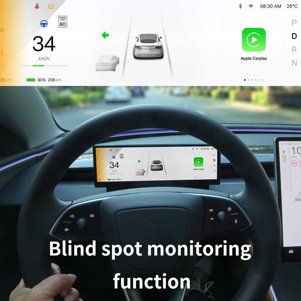10.88 Inch Touch Screen Instrument Cluster Dashboard Display for Model 3 / Y - Teskay
