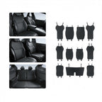 Ice Silk Ventilated Seat Covers for Model YL 6-Seater (11PCS)