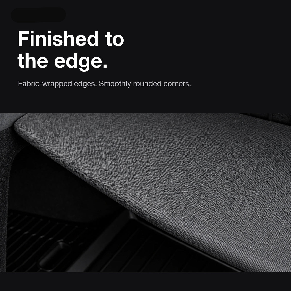 Rigid Trunk Cargo Cover for Tesla Model YL 6-Seater 2026+