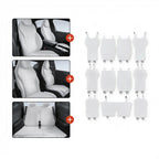 Ice Silk Ventilated Seat Covers for Model YL 6-Seater (11PCS)