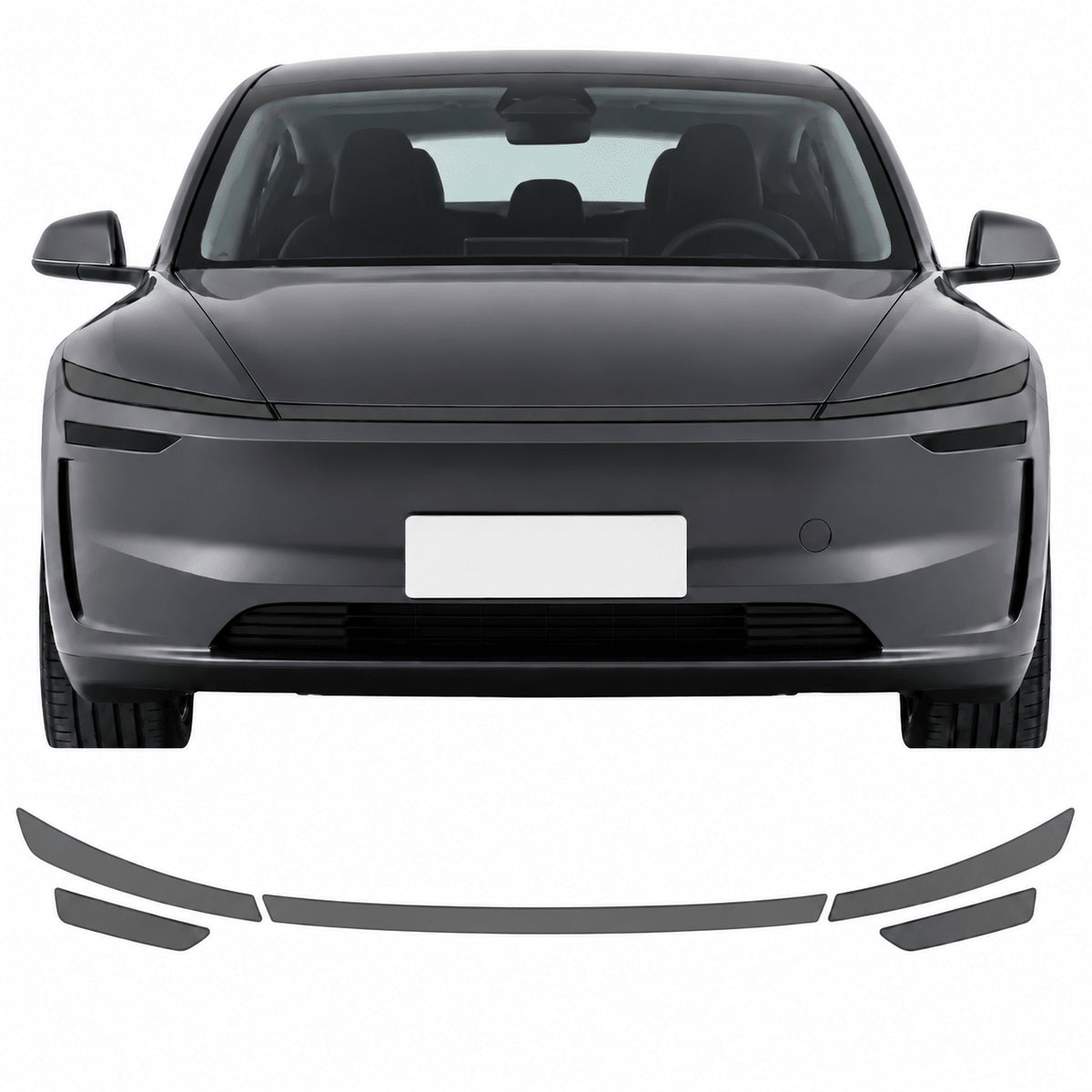 Pre-cut TPU Headlight Protection Film for Model Y | Clear, Smoked & Photochromic