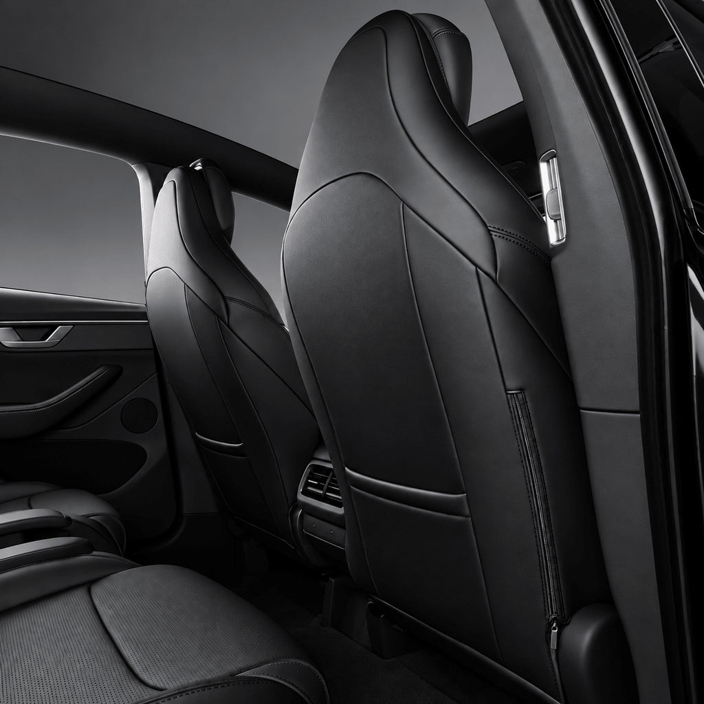 Leather Seat Covers for Tesla Model YL 6-Seater
