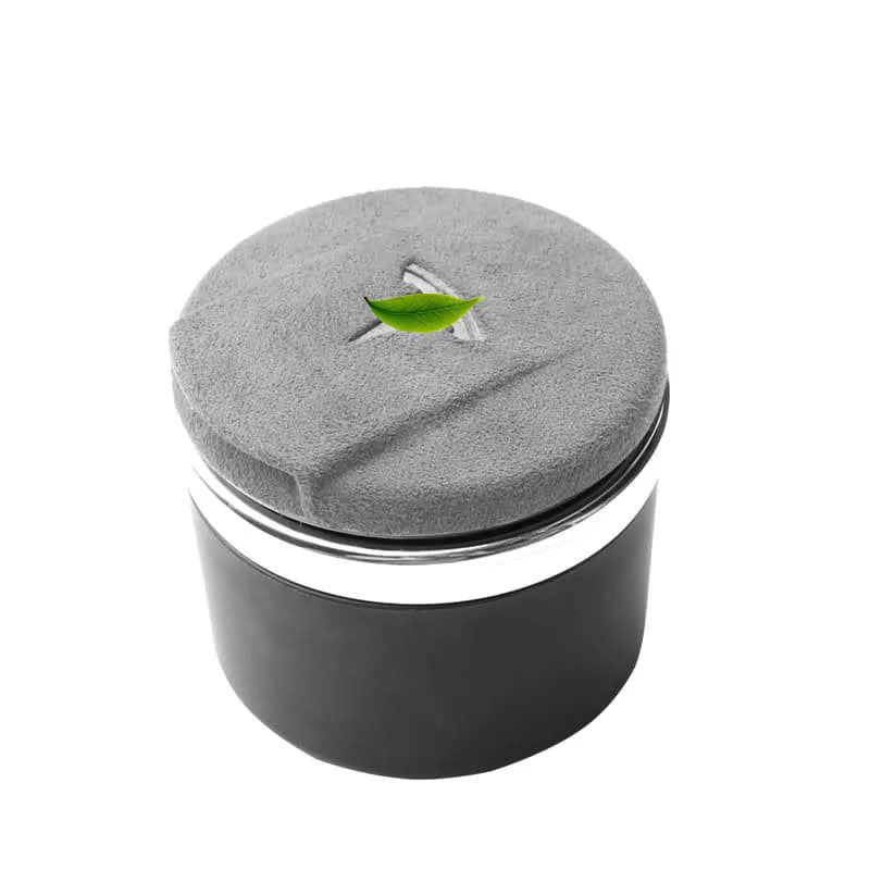 Cup Holder Suede Ashtray for Tesla Model 3/Y/S/X