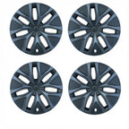 19" Machina 2.0 Wheels Covers for Model YL 2026+ | Seven-Spoke Style Gray and Black