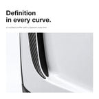 ABS Split Front Fog Light Bezel Cover for Model Y Juniper & YL 6-Seater