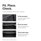 Rigid Trunk Cargo Cover for Tesla Model YL 6-Seater 2026+
