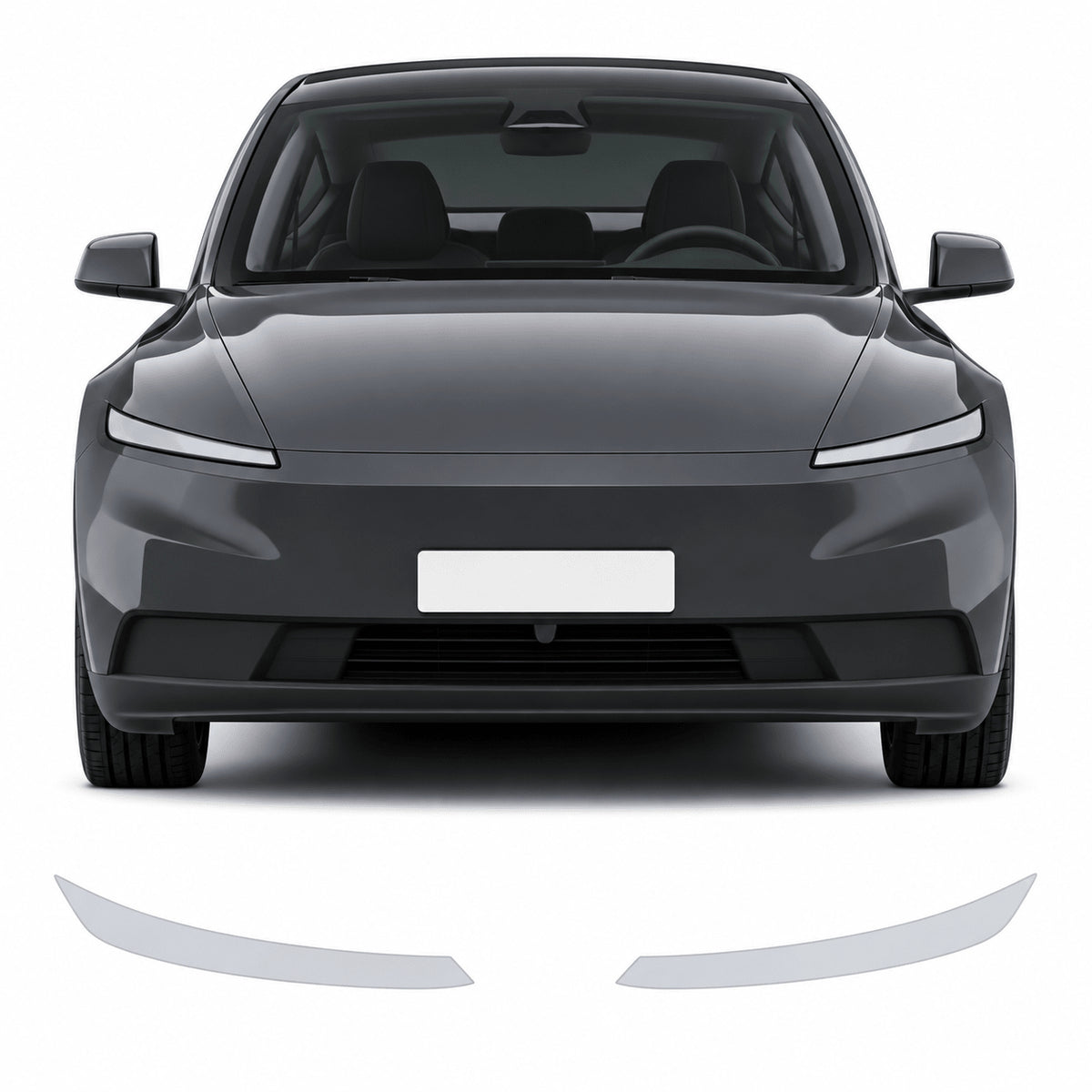 Pre-cut TPU Headlight Protection Film for Model Y | Clear, Smoked & Photochromic