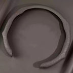 Ultra-thin Steering Wheel Cover for Tesla Model 3/Y/X/S Napa Pi- Dark Grain Brown