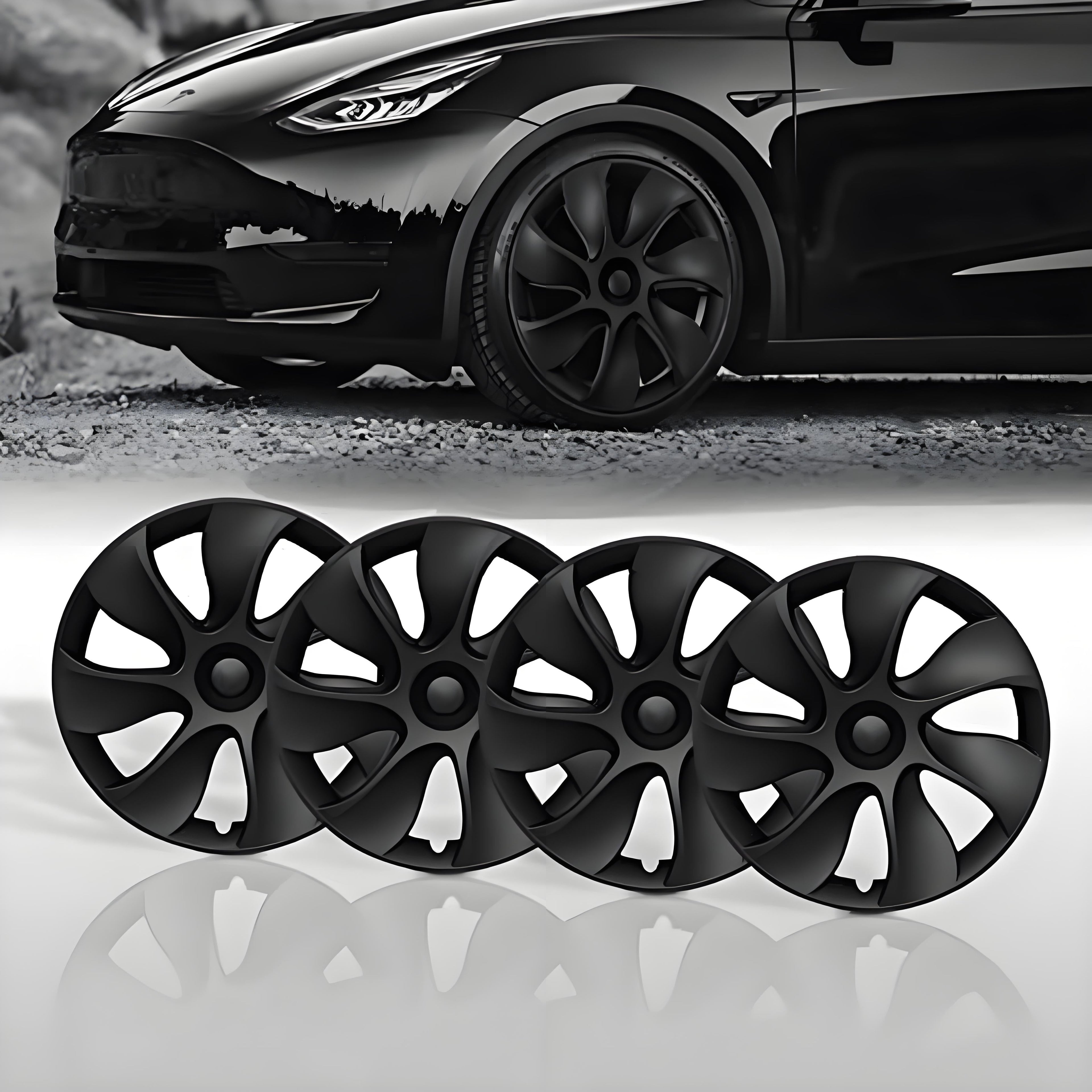18″ 19″ 20″ Wheel Covers for Tesla Model 3 / Model Y (4PCS) Model Y 19″ Gemini Wheels (2020 - 2024)
