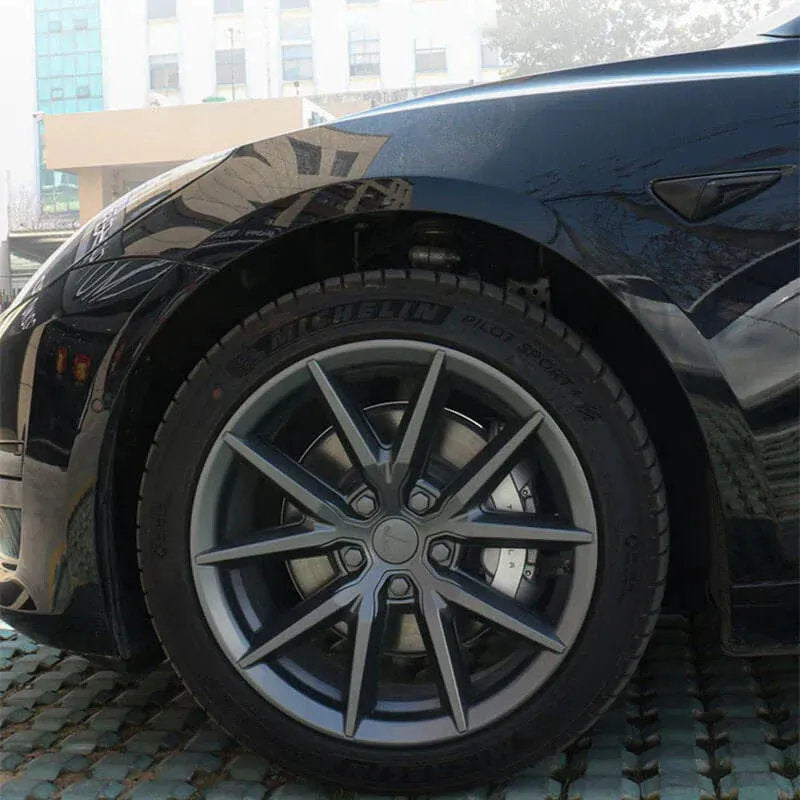 18″ 19″ Wheel Covers For Tesla Model 3/Y (4PCS) – Full Rim Coverage, Easy Snap-On Installation