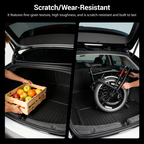 Trunk Mat With Backrest Mat for Tesla Model 3 Highland - Teskay