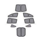 Full Car Sun Shade Set for Tesla Model YL 6-Seater
