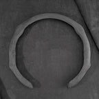 Ultra-thin Steering Wheel Cover for Tesla Model 3/Y/X/S Alcantara Black