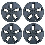 19-Inch Gemini Wheel Covers for Model Y Juniper 2025+ (Set of 4) Matte Black