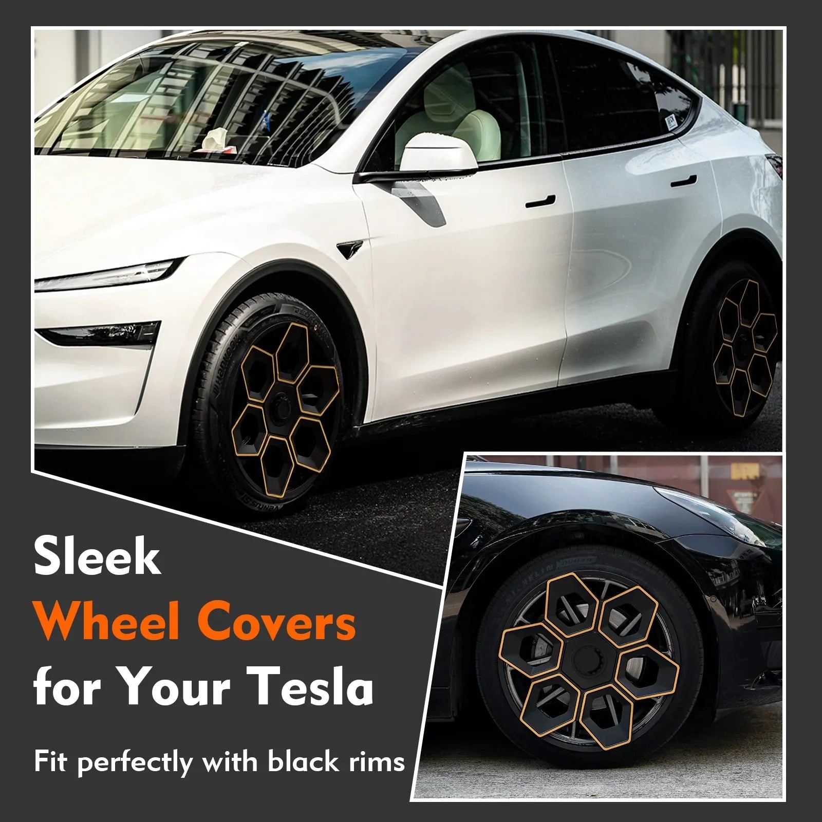 19 Wheel Covers for 2025+ Tesla Model Y Juniper | Center-Lock