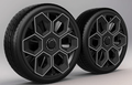 19 Wheel Covers for 2025+ Tesla Model Y Juniper | Center-Lock Gray