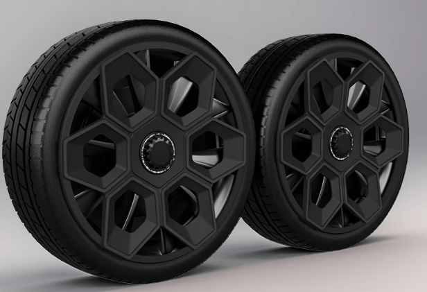 19 Wheel Covers for 2025+ Tesla Model Y Juniper | Center-Lock Black