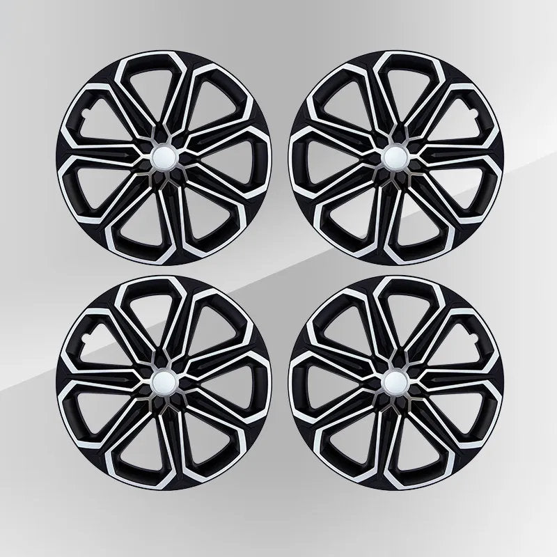 19" Tesla Model Y Wheel Covers (4pcs) - Reinforced ABS Hubcaps for 2020-2024 Model Y