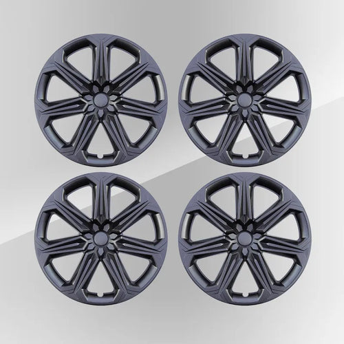 19" Tesla Model Y Wheel Covers (4pcs) - Reinforced ABS Hubcaps for 2020-2024 Model Y