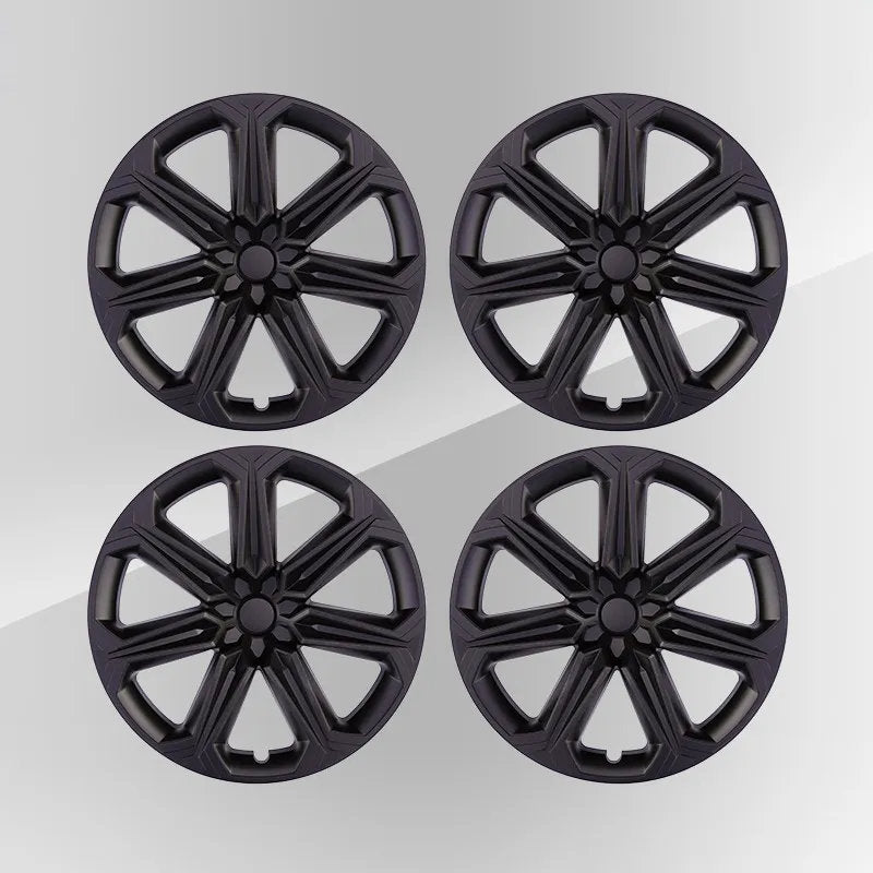 19" Tesla Model Y Wheel Covers (4pcs) - Reinforced ABS Hubcaps for 2020-2024 Model Y