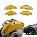 Upgraded Tesla Model 3/Y Brake Caliper Covers – for 18-21 Inch Wheels（With Tesla high-temperature sticker） Dark Gold