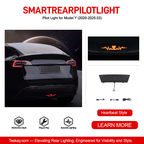 Pilot Light for Model Y (2020-2025.03) Black - Heartbeat Style