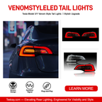 Tesla Model 3/Y Venom Style Tail Lights 丨Stylish Upgrade Model Y 2021-2025.3