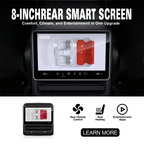8 Inch 4G Android Rear Entertainment Screen Display for Tesla Model Y / 3 Model 3 2019 - 2023 & Model Y 2020 - 2024