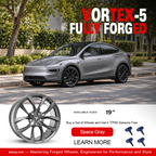 Forged Wheels for Tesla Model Y / Model Y Juniper【Style 16(Set of 4)】 Model Y Model Y Juniper Space Gray 19'