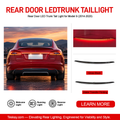 Rear Door LED Trunk Tail Light for Model S (2014-2020)