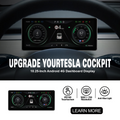 10.25‘’ Android 4G Tesla Model 3 / Y Display LCD Instrument Dashboard Screen 4+64GB