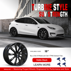 Rims for Model 3/Y【18' Glossy black Set of 4】 18' Glossy black