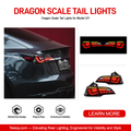 Dragon Scale Tail Lights for Model 3/Y Model Y 2020-2025