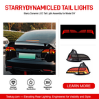 Starry Dynamic LED Tail Light Assembly for Model 3/Y