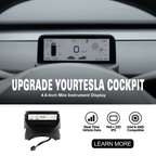 4.6'' Mini Display Screen for Tesla Model 3 / Y Model Y (2020+) & Model 3 (2017-2023.08)