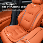 Tesla Model 3/Y/S/X/YL Cooling Ice Silk Seat Cushions – Breathable All-Season