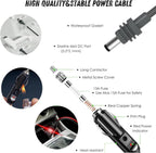 2-in-1 Car & USB-C DC Power Adapter for Starlink Mini - Teskay