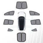 Full Car Sun Shade Set for Tesla Model YL 6-Seater Full Set Sunshade (8PCS)