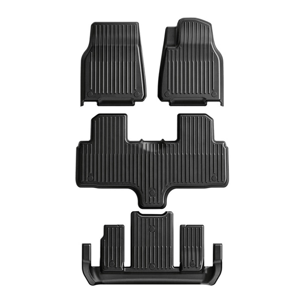 All-Weather TPE Floor Mats for Model YL 6-Seater 2026+