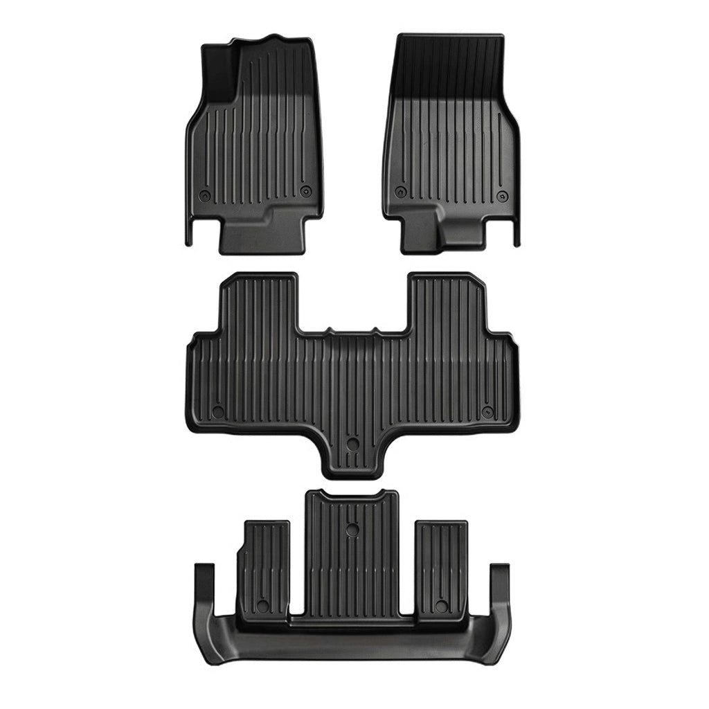 All-Weather TPE Floor Mats for Model YL 6-Seater 2026+
