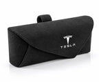 All Tesla Models Sunglass Holder Suitable for Sun Visor Suede With Tesla logo