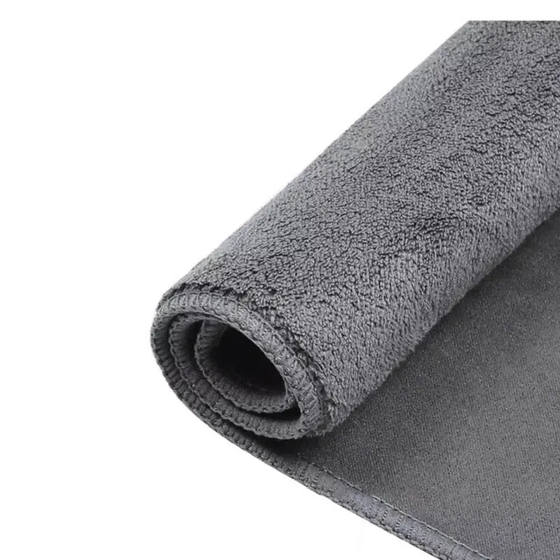 2Pcs Tesla Multipurpose Coral Fleece Towels -6