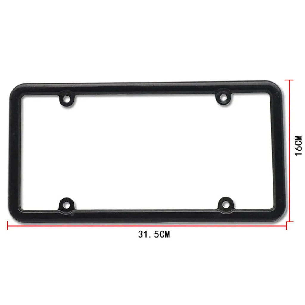 2pcs License Plate Frame for Tesla Model S/3/X/Y