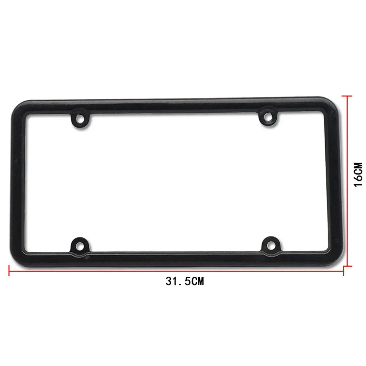 2pcs License Plate Frame for Tesla Model S/3/X/Y