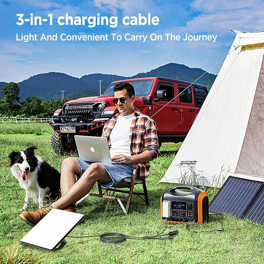 3-in-1 Car Charging Power Cable for Starlink Mini - Teskay